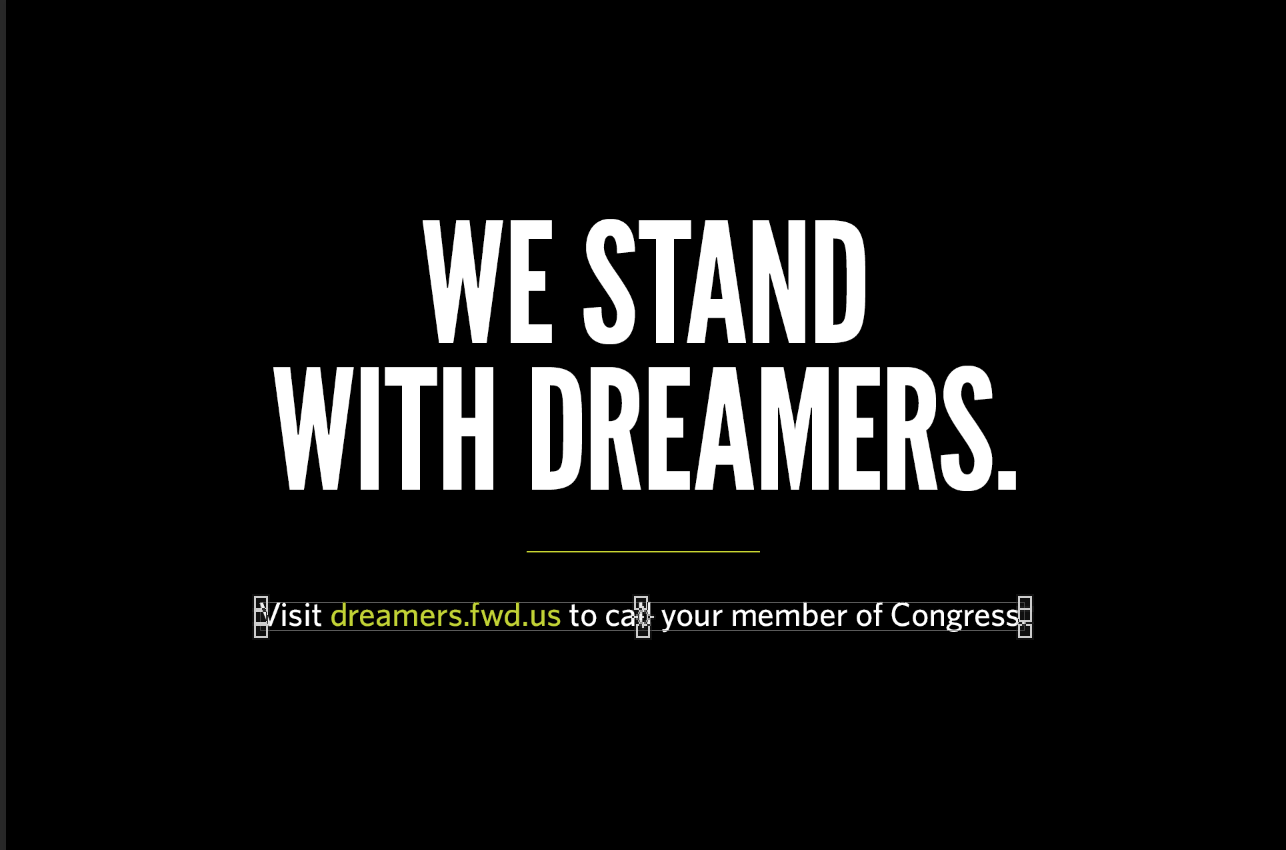 We Stand with Dreamers