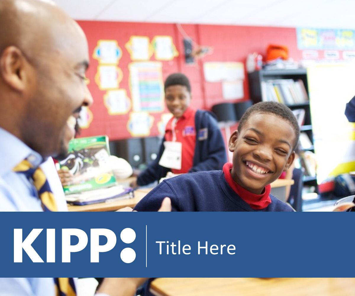 KIPP 2017-18 PowerPoint Cover