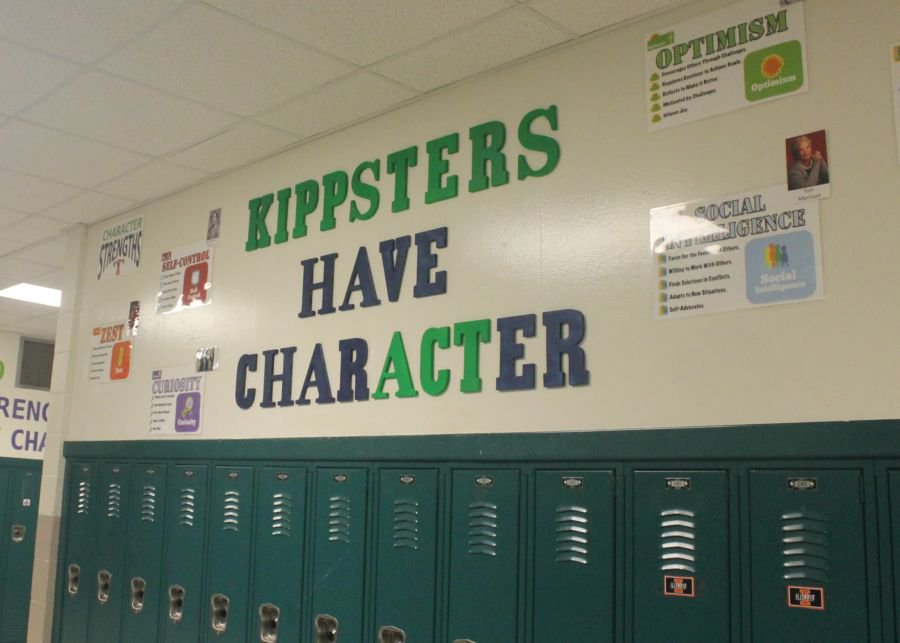 KIPP Indy hallway and lockers