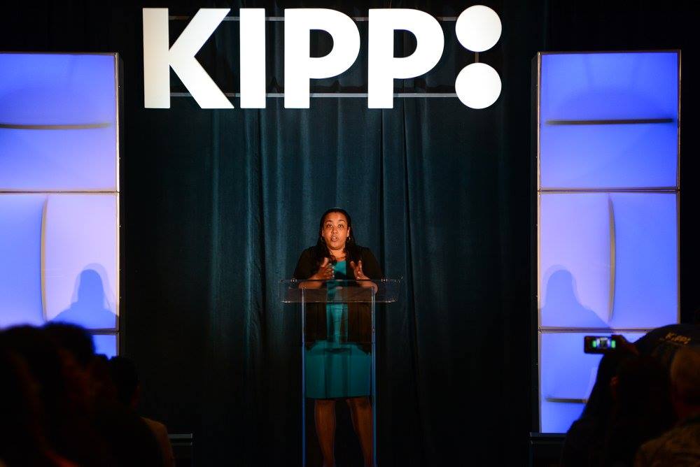 Patrice Greene of KIPP Philadelphia speaking at KSS Storytelling