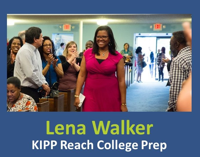 Lena Walker of KIPP Reach College Prep
