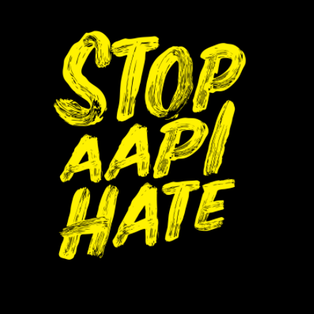 Logo for the organization STOP AAPI HATE.